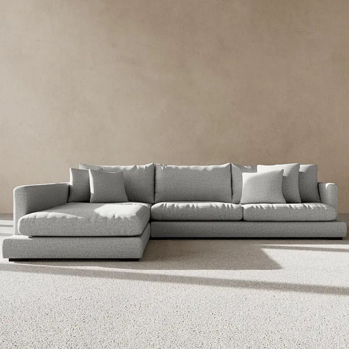 GENERICO - Seccional Island Izquierdo en Tela Chenille Antifluido