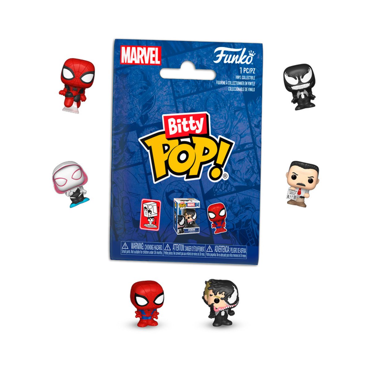 FUNKO - FUNKO BITTY POP SPIDER MAN PERSONAJE ALEATORIO