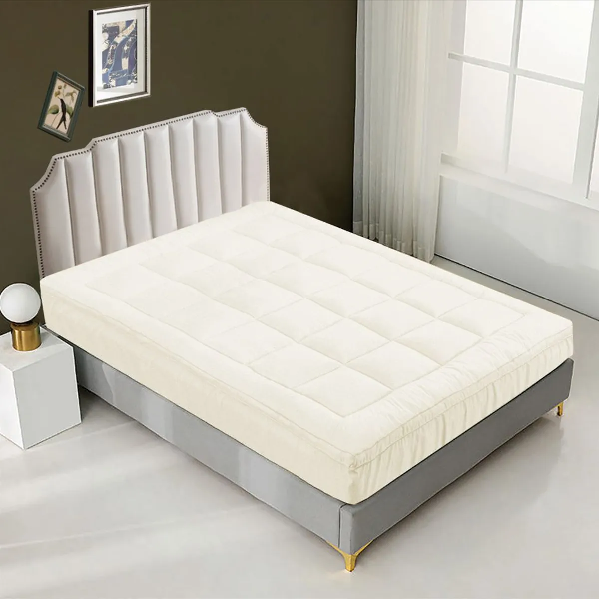 CASATEX - Topper de Colchon Impermeable 2 Plazas