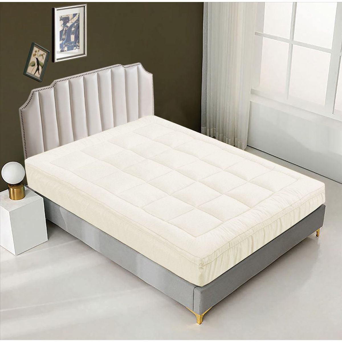 CASATEX - Topper de Colchon Impermeable 2 Plazas