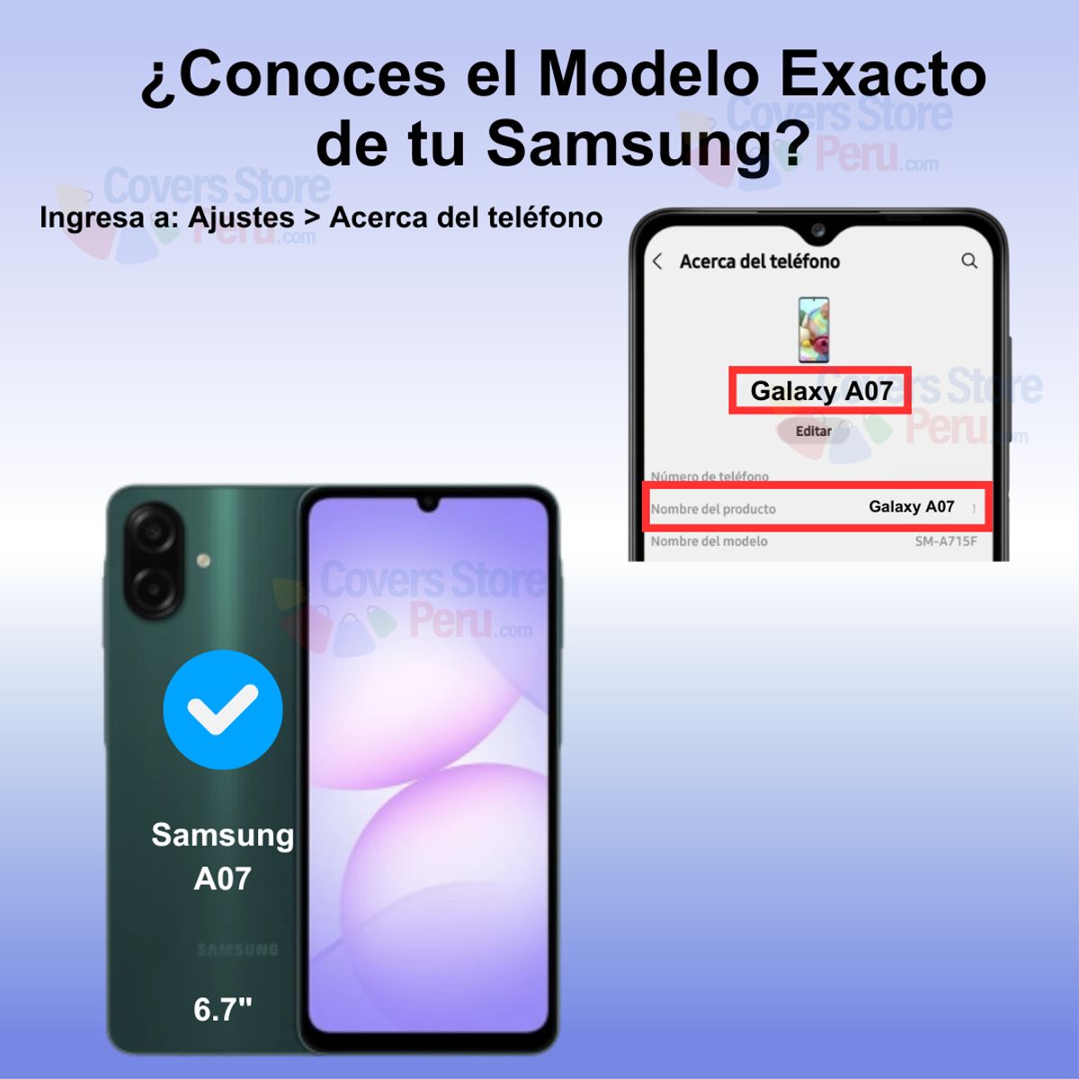 GENERICO - Mica para Samsung A07 Protector Pantalla Vidrio 9D Antishock