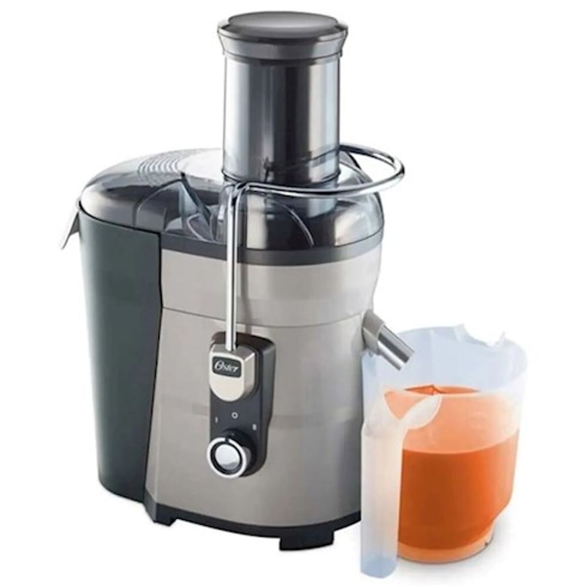 OSTER - Extractor de Jugos Oster FPSTJE317S - 600 Watts - Plateado