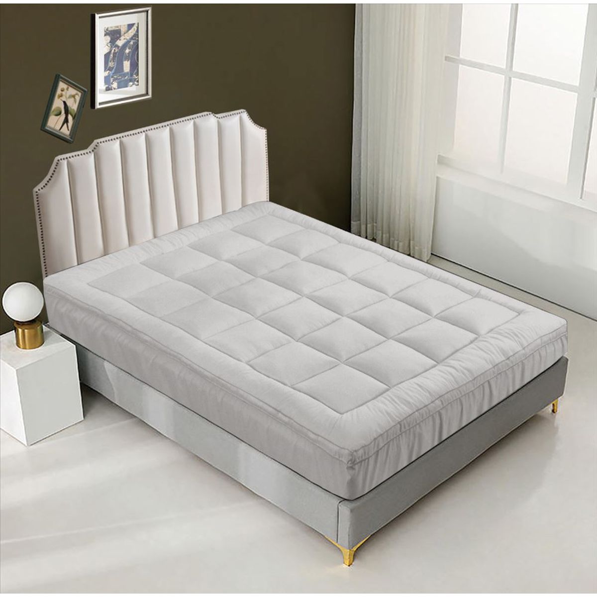 CASATEX - Topper de Colchon Impermeable 2 Plazas