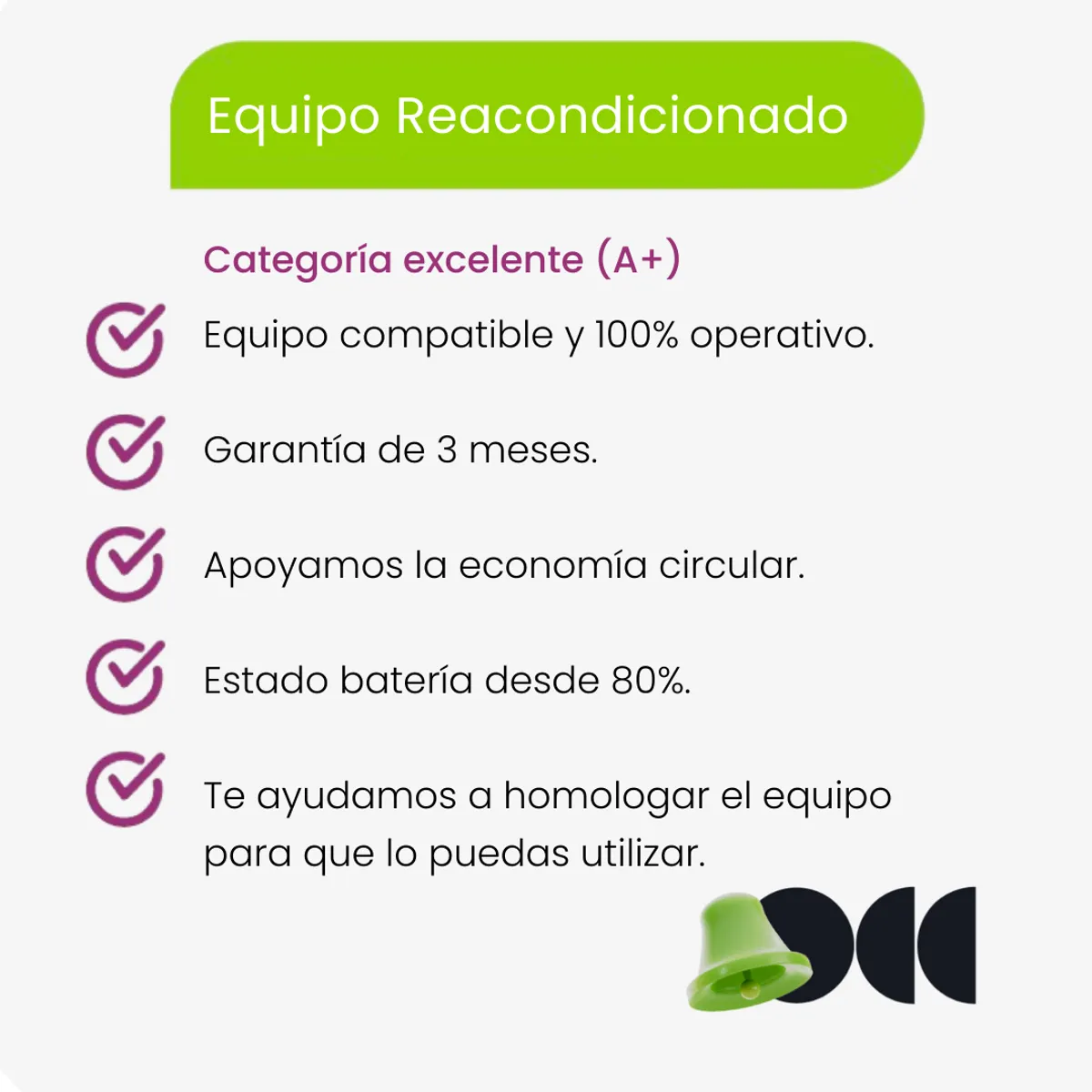 APPLE - iPhone 12 Pro 256GB Grafito Reacondicionado A2341