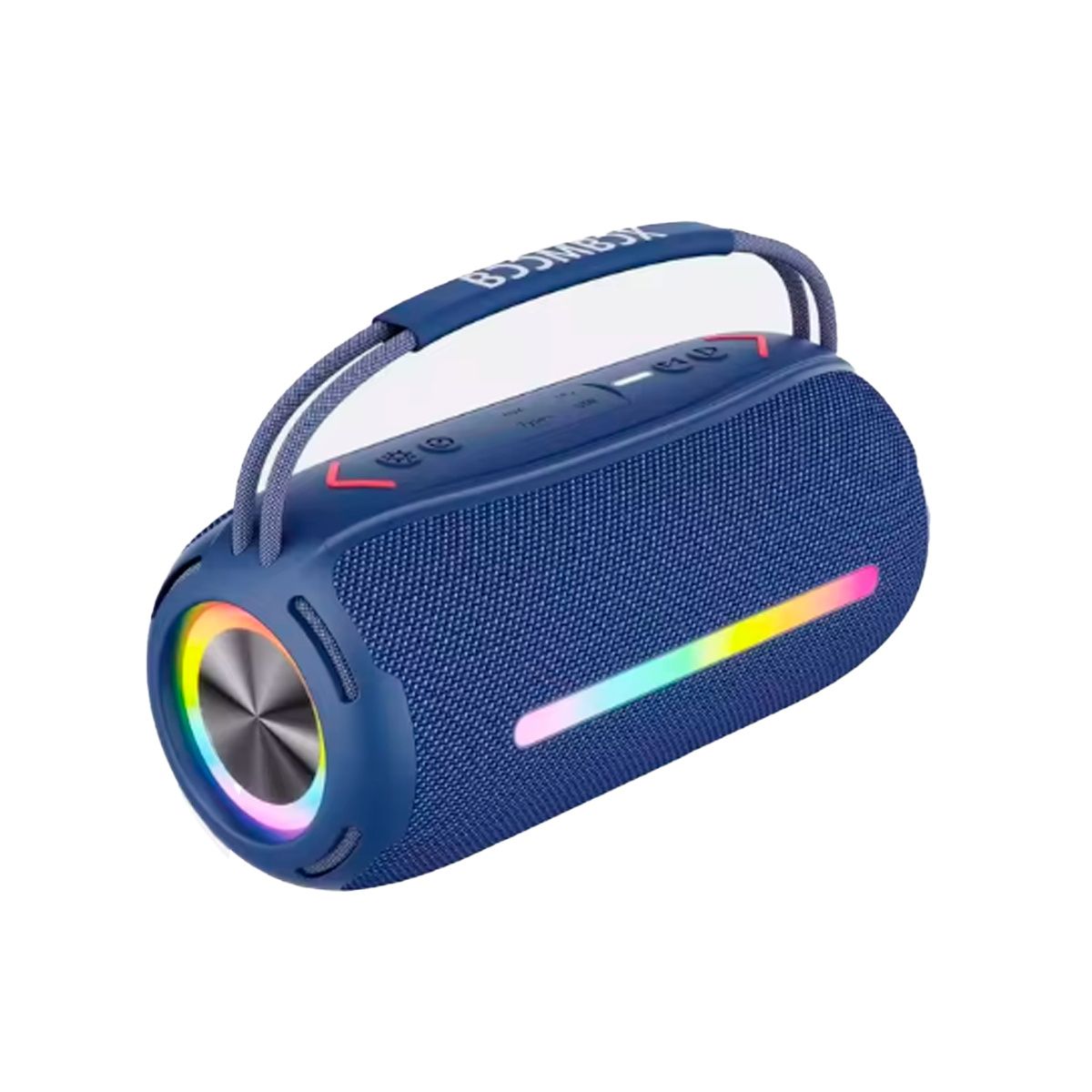 GENERICO - Parlante Bluetooth Boombox 360 Azul