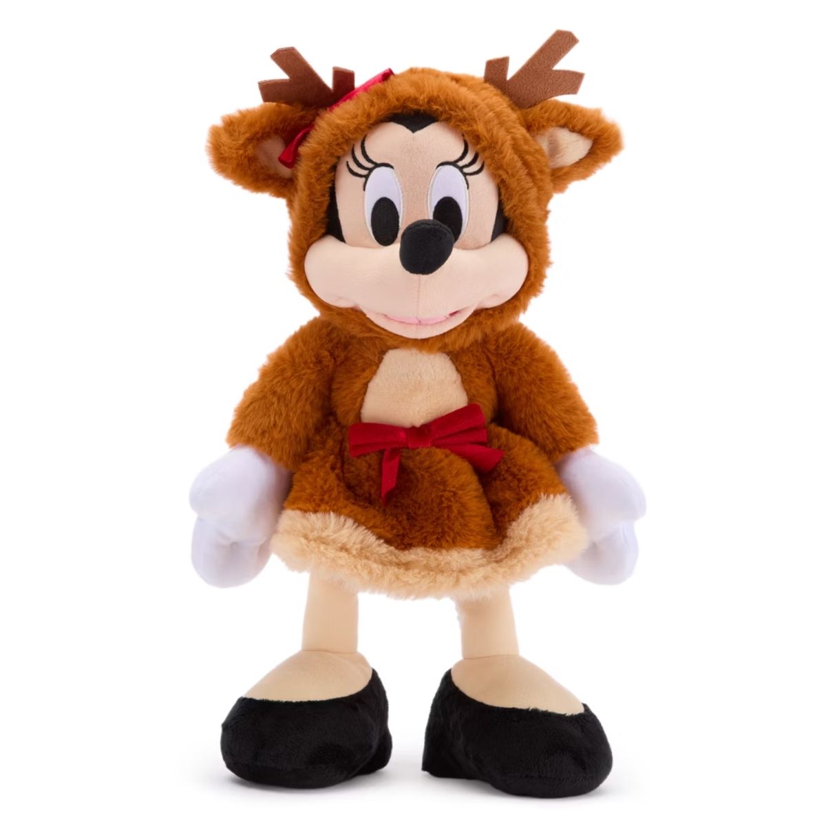 DISNEY CLASICOS - Peluche Navideño Minnie Mouse Reno 34 cm Disney Store