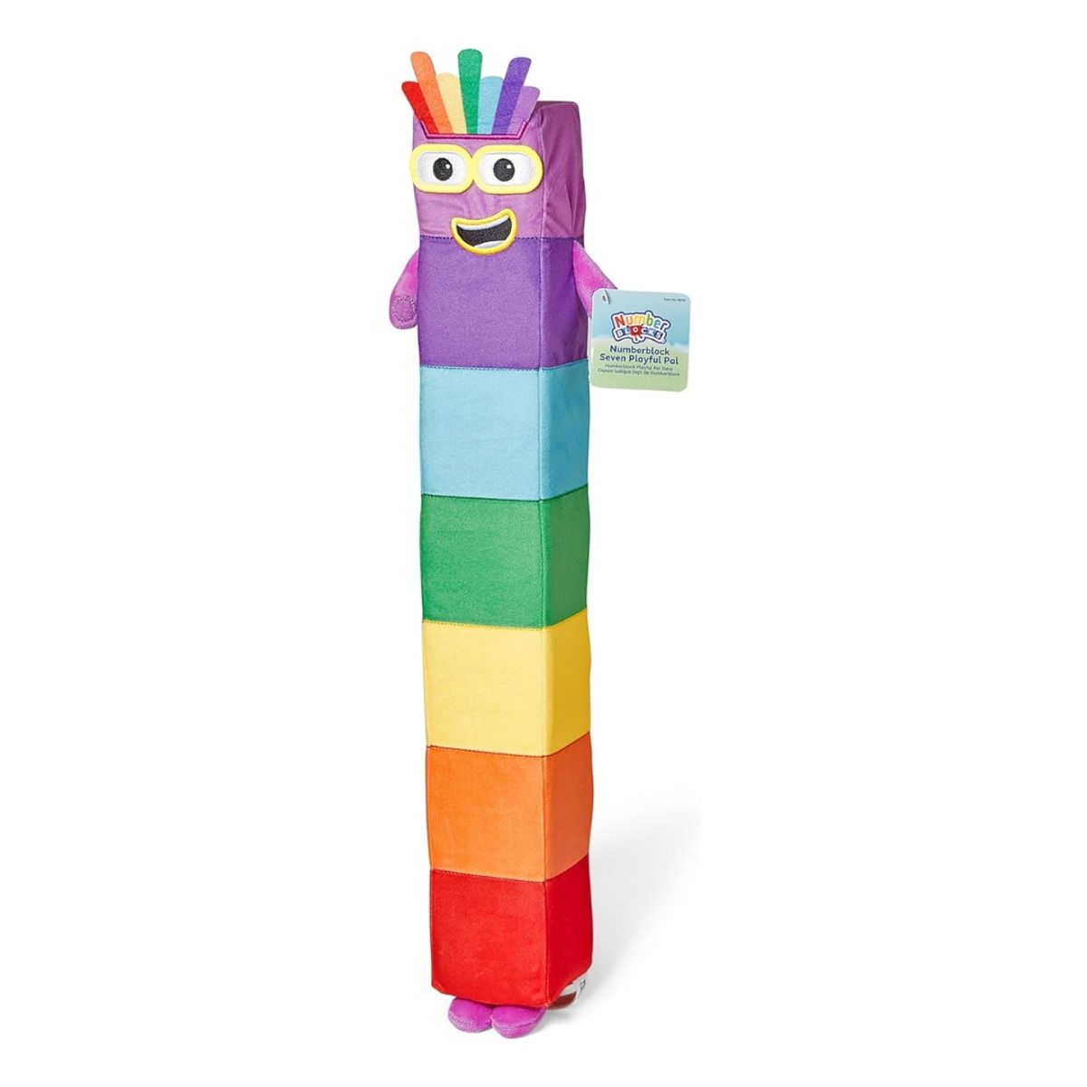 LEARNING - Peluche Numberblock Numero 7 Numberblocks