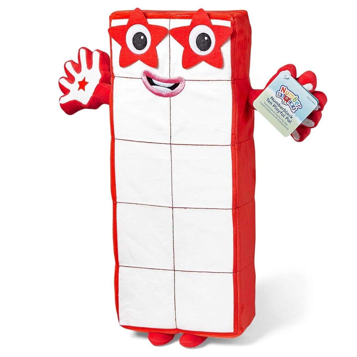LEARNING - Peluche Numberblock Número 10 Numberblocks