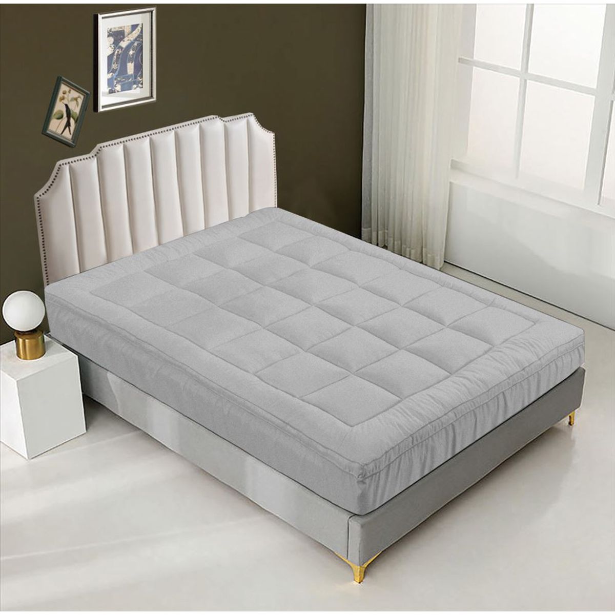 CASATEX - Topper de Colchon Impermeable Queen