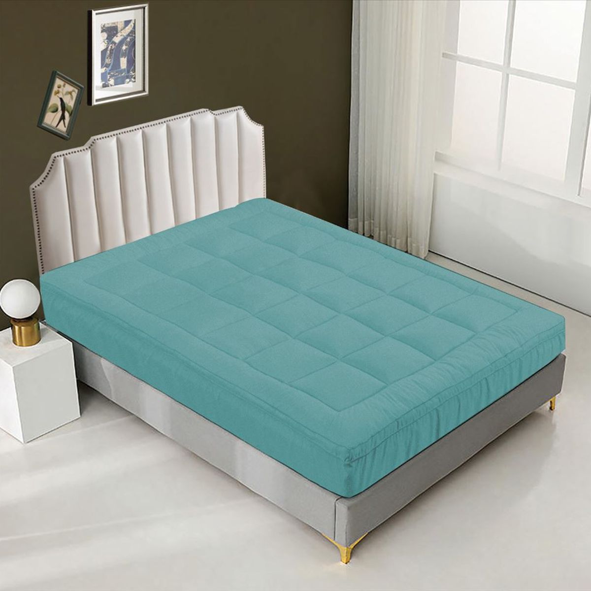 CASATEX - Topper de Colchon Impermeable Queen