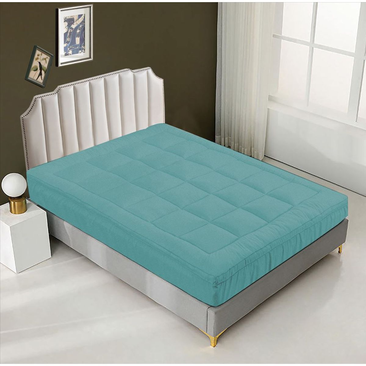 CASATEX - Topper de Colchon Impermeable Queen