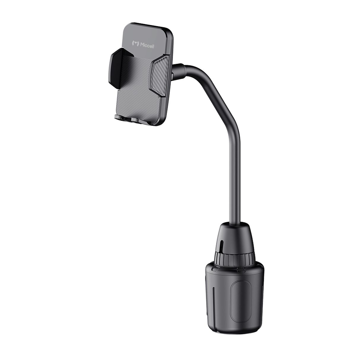 MICCELL - Miccell Soporte de Celular para Auto CH07 Ajustable Multiángulo para Portavasos