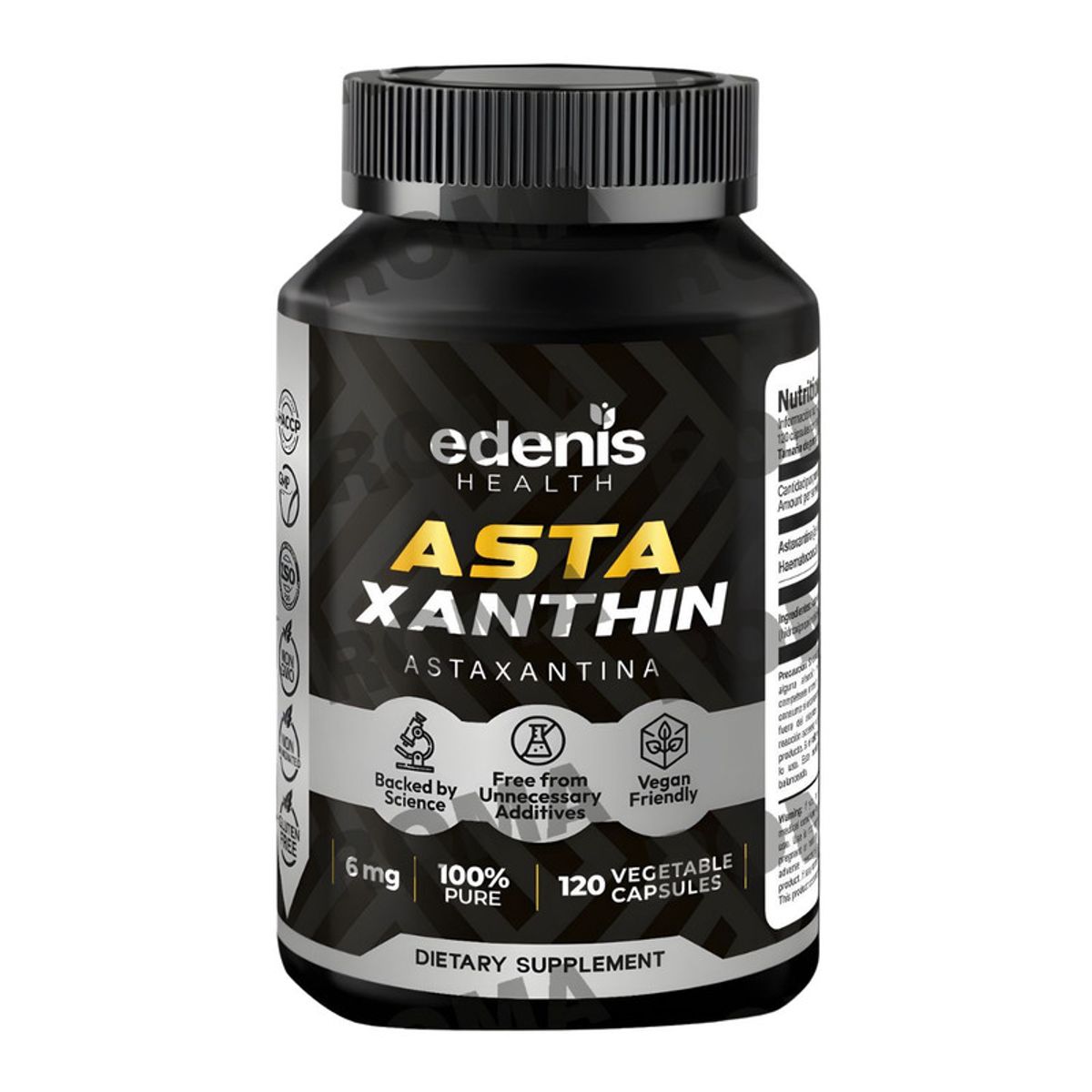 EDENIS HEALTH - ASTAXANTINA 120 CÁPSULAS EDENIS HEALTH