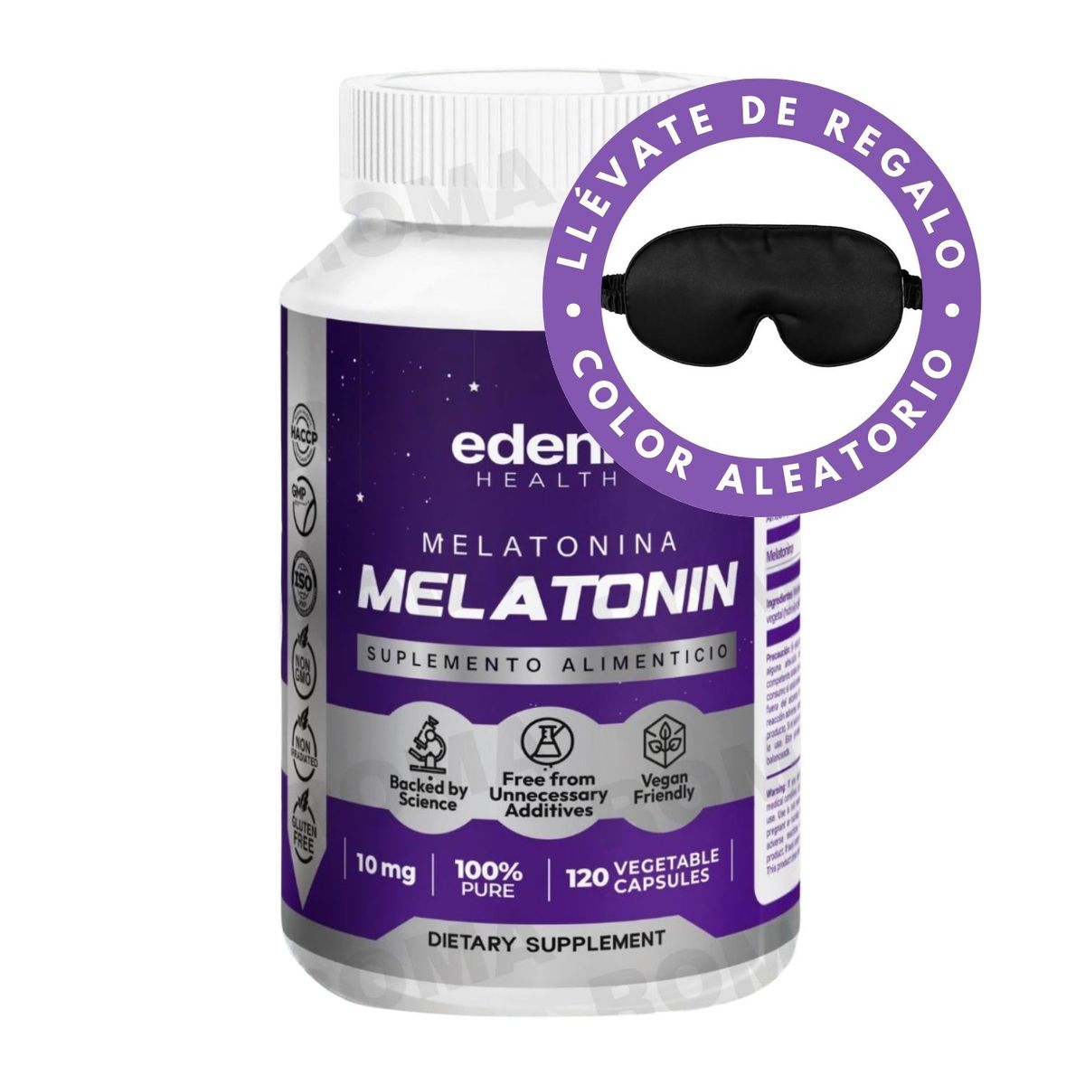 EDENIS HEALTH - MELATONINA CÁPSULAS EDENIS HEALTH