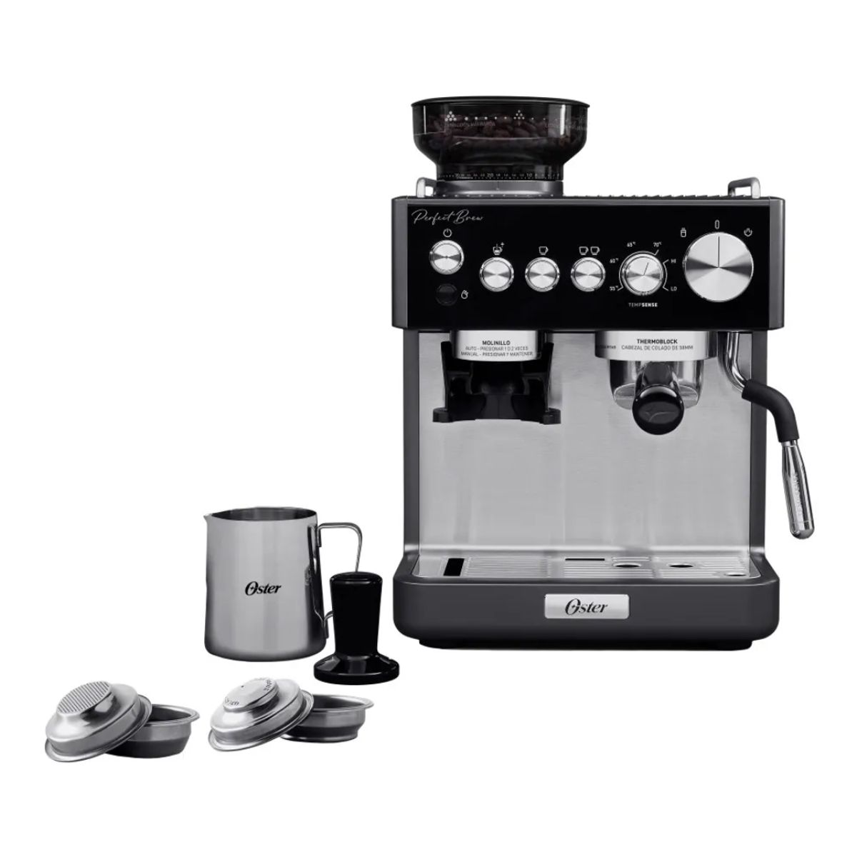 OSTER - CAFETERA OSTER PERFECT BREW ESPRESSO ACCESORIOS INCLUIDOS - BVSTEM7301