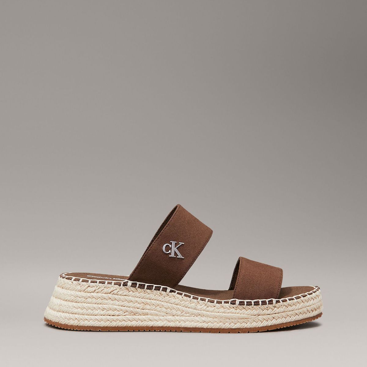 CALVIN KLEIN - ALPARGATAS SPORTY ROPE MG LTH WEBBING