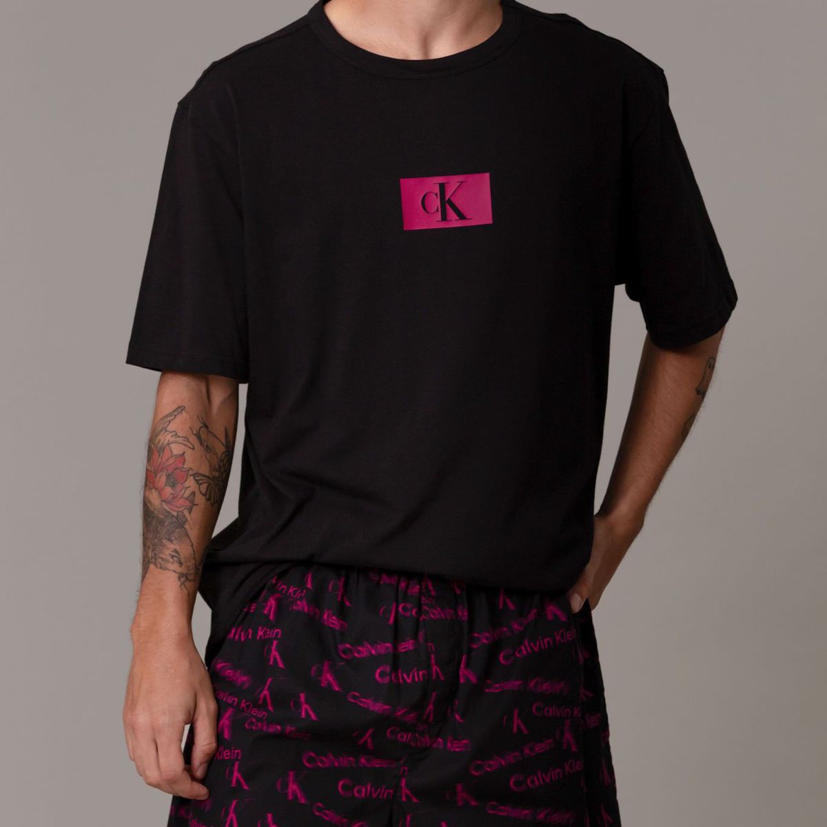 CALVIN KLEIN - CK '96 WOVEN SLEEPWEAR - BOXER SET IN A BAG