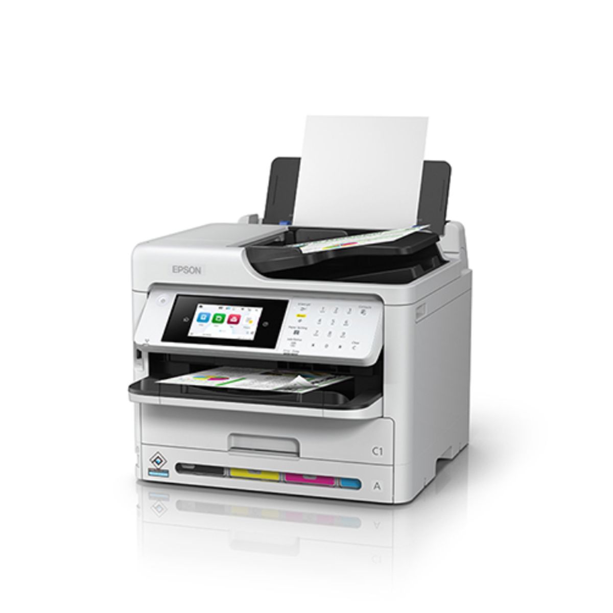 EPSON - Impresora Epson WorkForce Pro WF-C5810 Imprime Escanea Copia Fax LAN WiFi