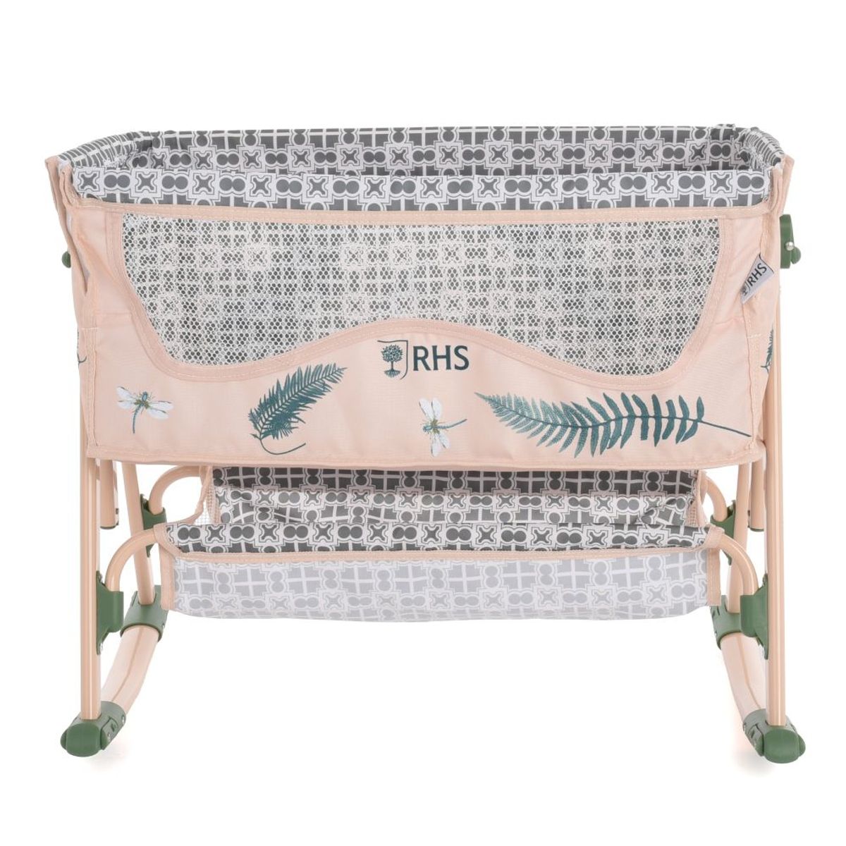 ROMA PRAMS - Cuna para Muñecas Reborn Roma Prams RHS Fern Bedside Cribe