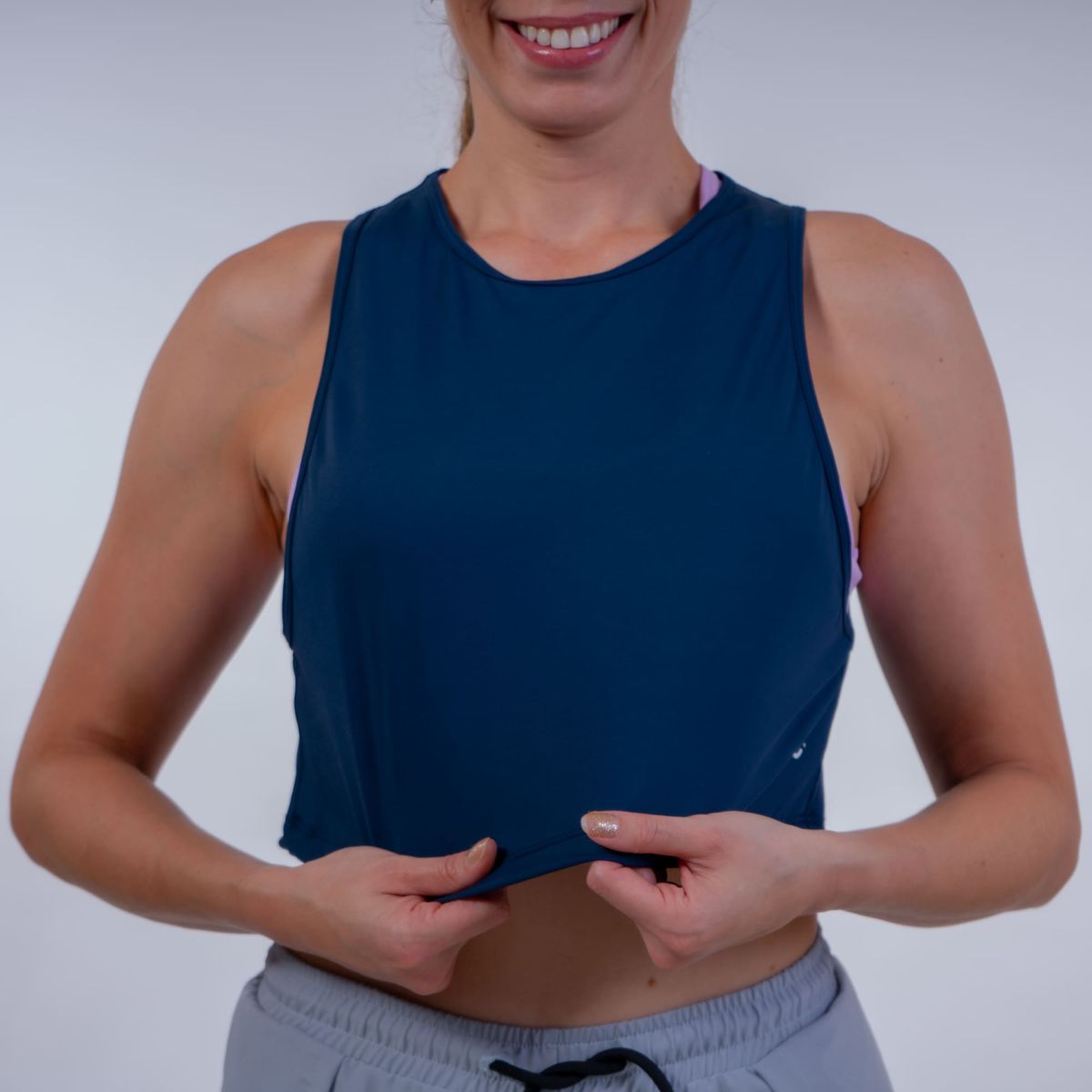 CINCO AM - TANK SUNSET VIBES - BLUE  CINCO AM