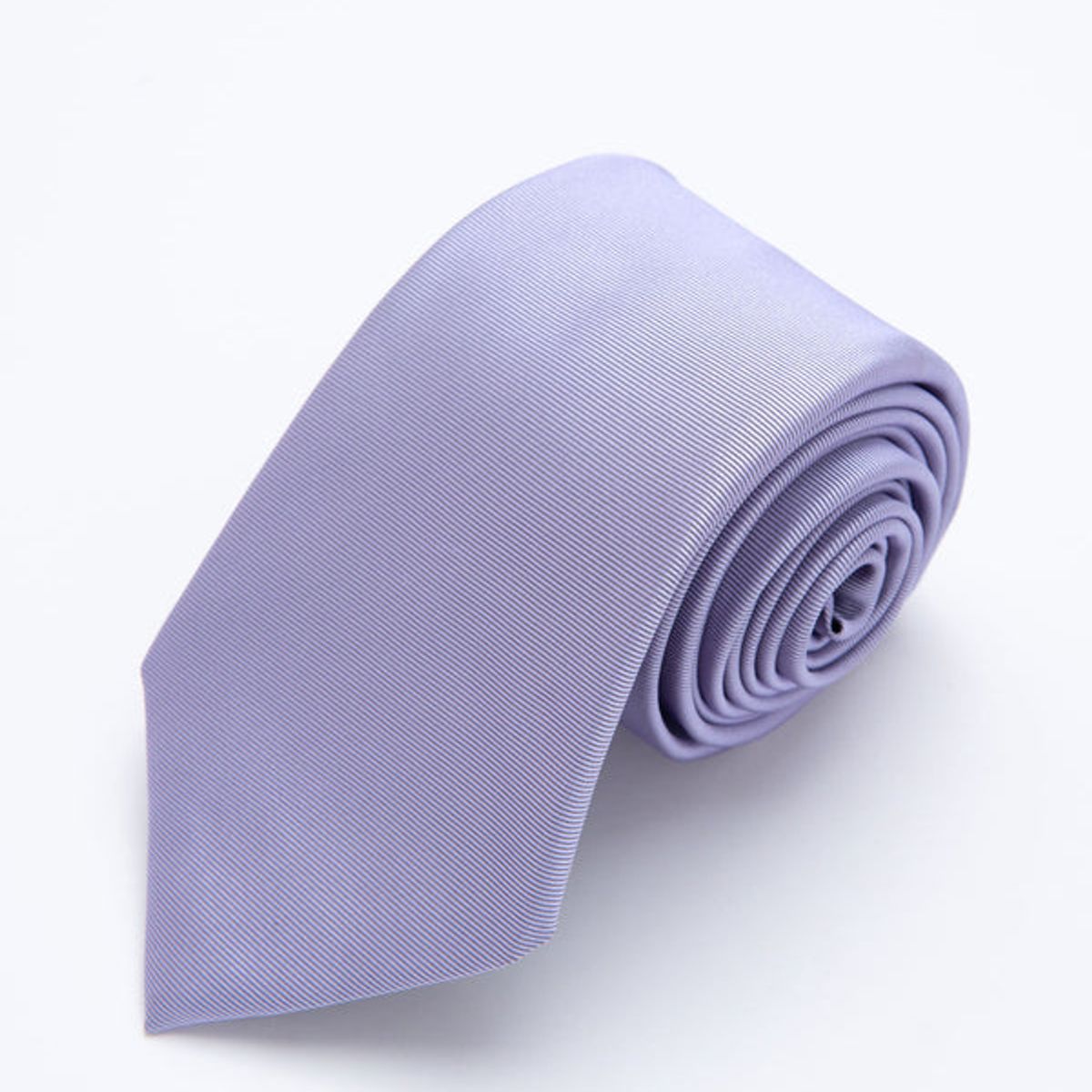 ANDREW'S TIES - CORBATA PÚRPURA CON RAYAS HORIZONTALES LABRADAS