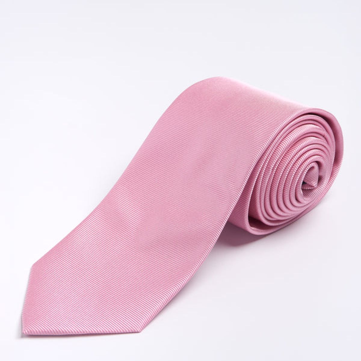 ANDREW'S TIES - Corbata color Rosado Claro