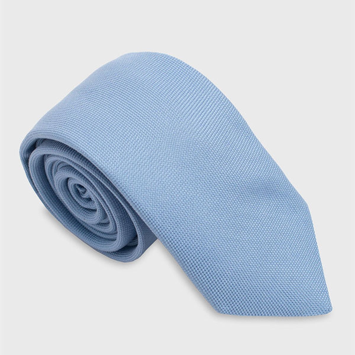 ANDREW'S TIES - Corbata Slim Celeste