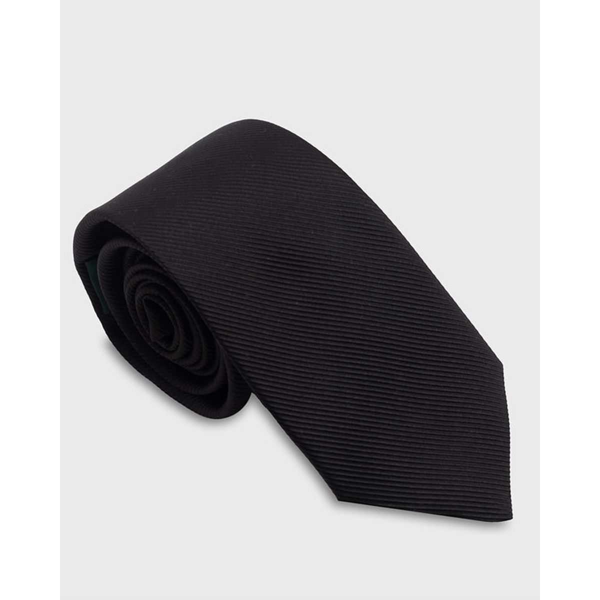 ANDREW'S TIES - Corbata de seda Slim Negro