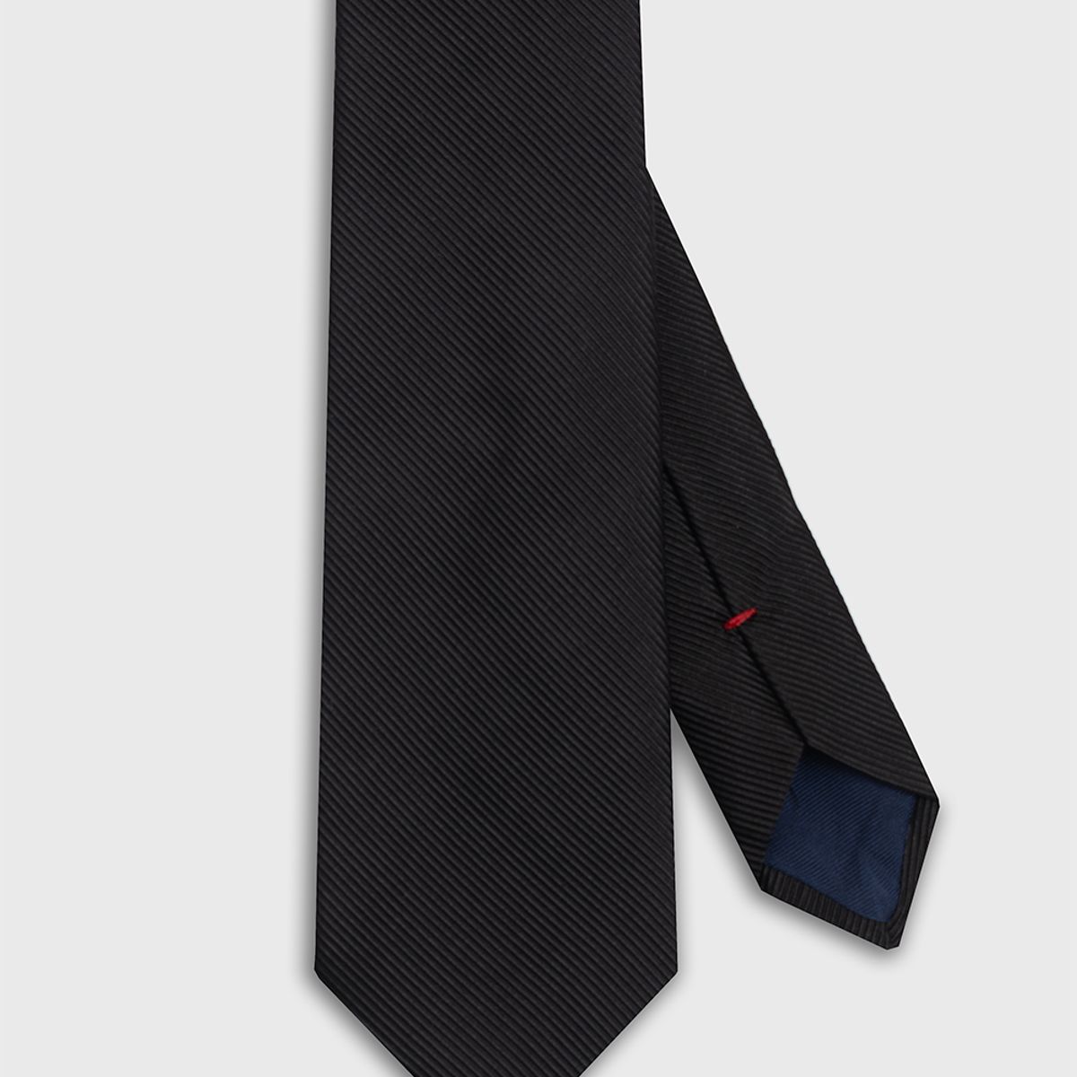 ANDREW'S TIES - Corbata de seda Slim Negro