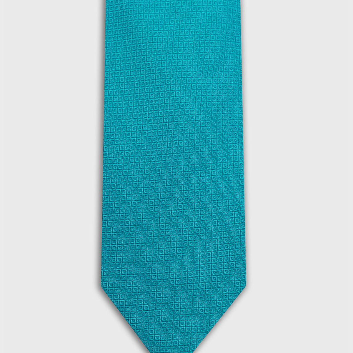 ANDREW'S TIES - Corbata de seda Slim Turquesa