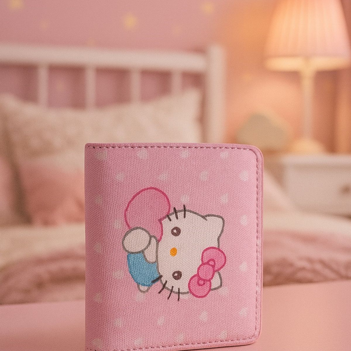 GENERICO - Billetera Cartera con Diseño De Gatita