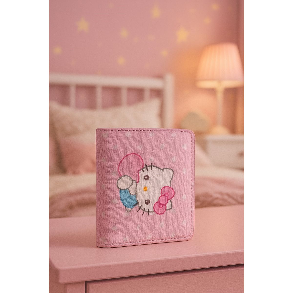 GENERICO - Billetera Cartera con Diseño De Gatita