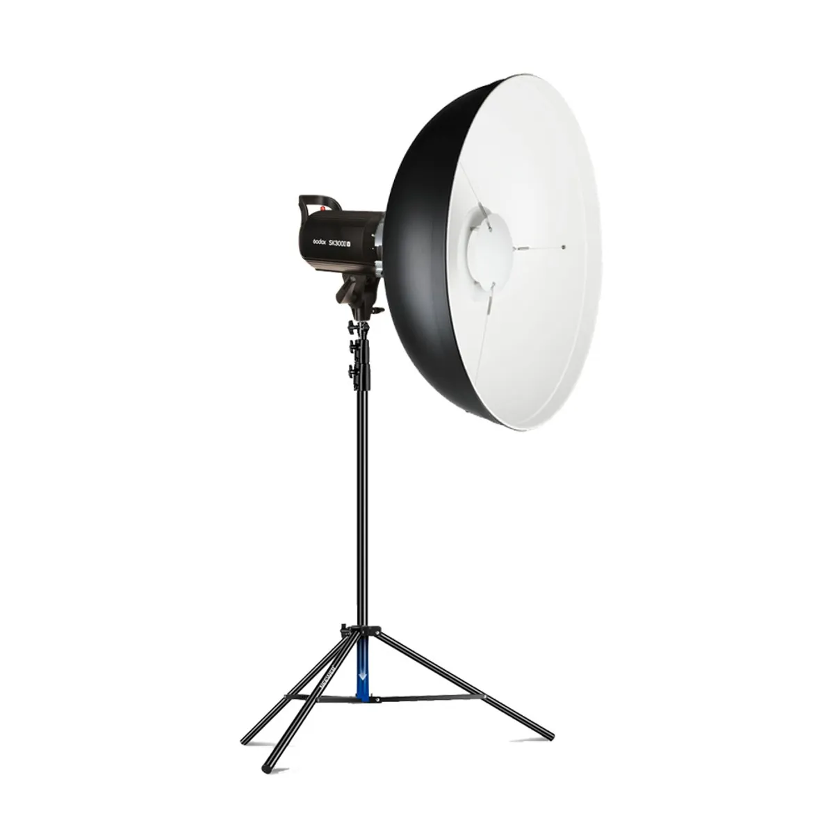 GODOX - Combo Flash Godox SK300II-V + Parante + BeautiDish BDR-W55 White