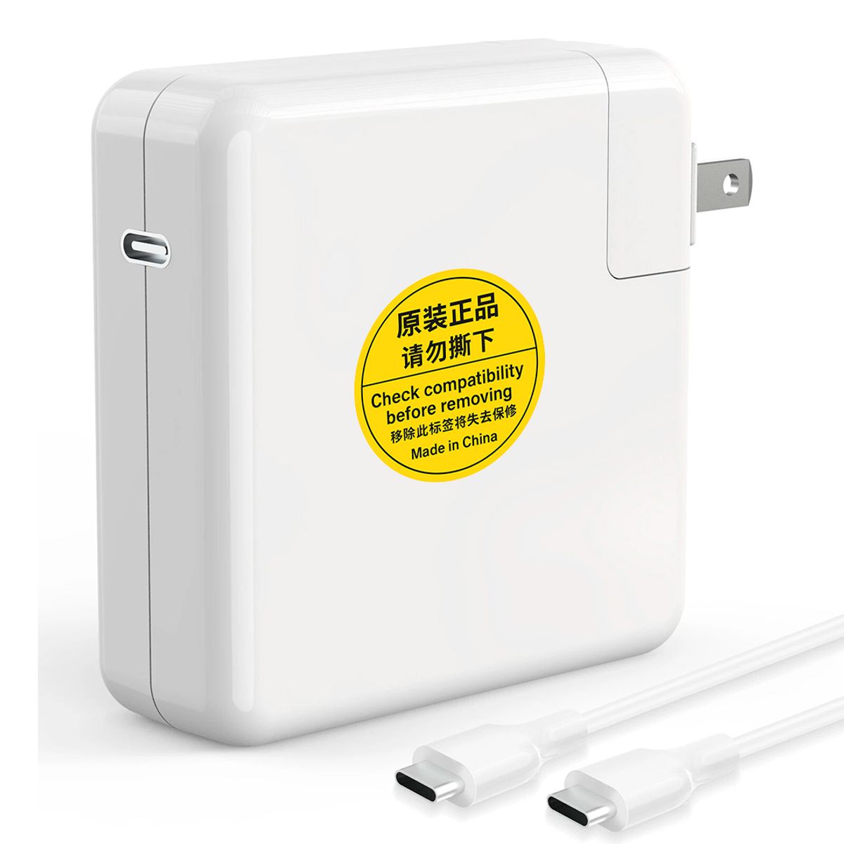 OEM - Cargador MacBook Pro 96W Tipo C  OEM + Cable USB-C Carga rapida