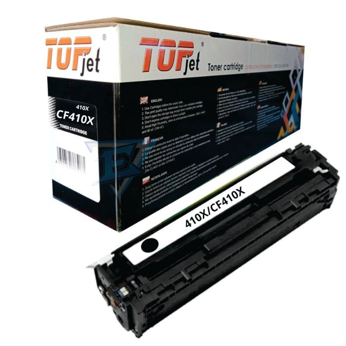 GENERICO - TONER HP 410X CF410X COMPATIBLE NEGRO