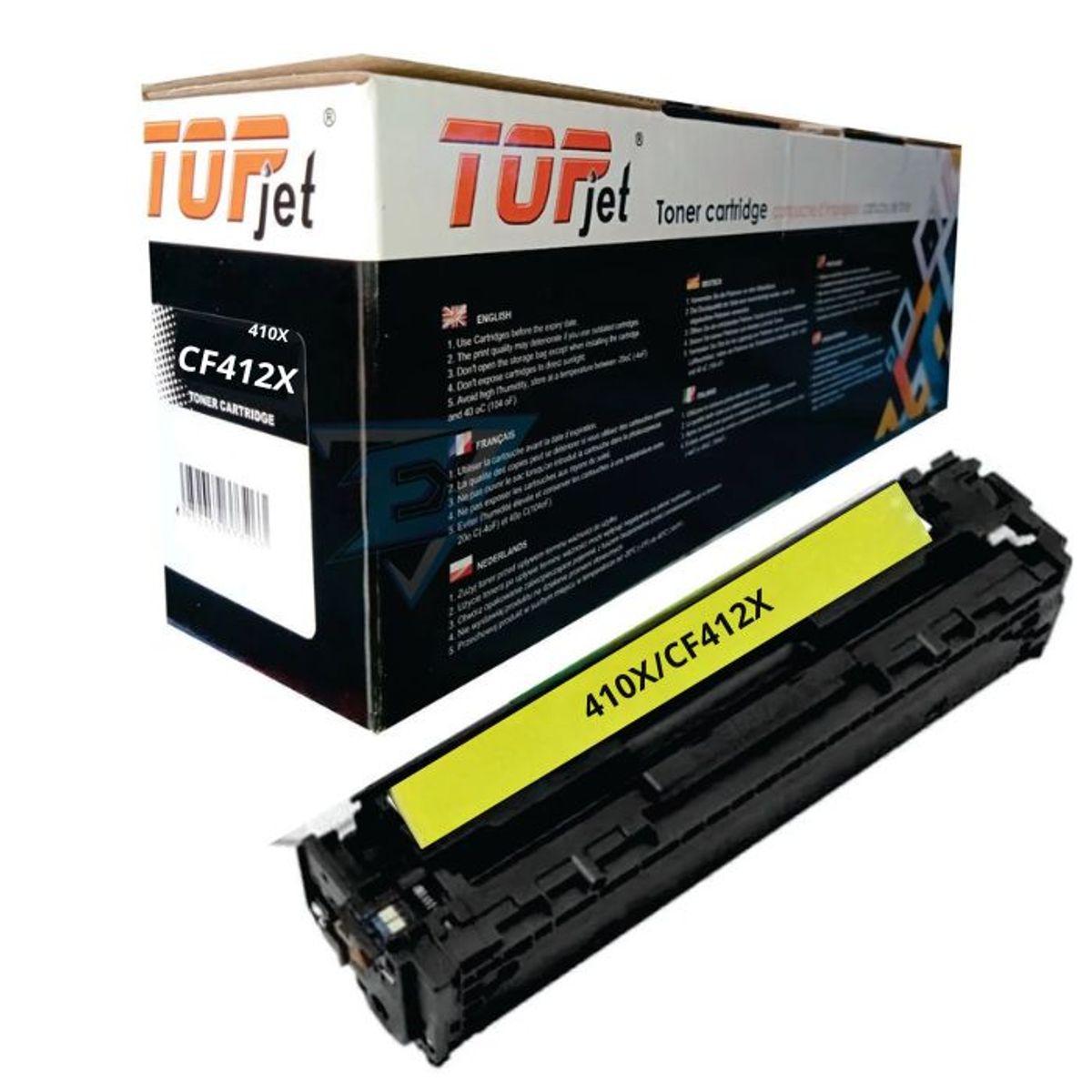GENERICO - TONER COMPATIBLE HP 410X CF412X YELLOW