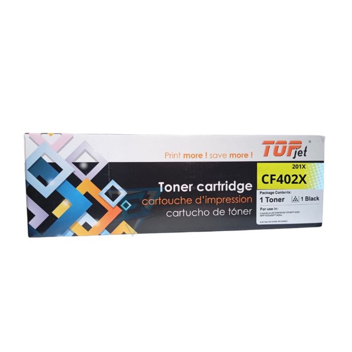 GENERICO - TONER COMPATIBLE HP 201X CF402X COLOR YELLOW
