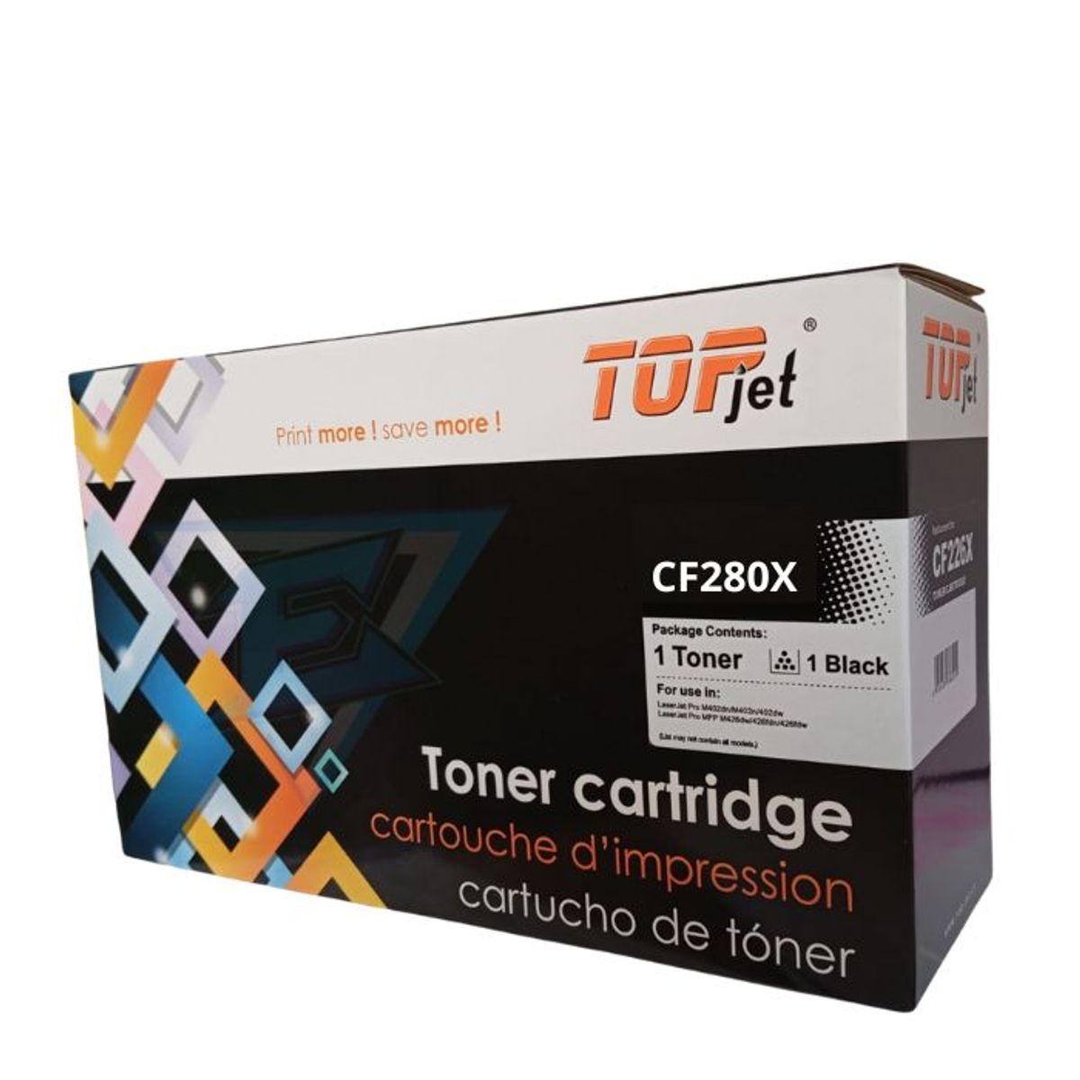 GENERICO - TONER HP CF280X 80X COMPATIBLE NEGRO