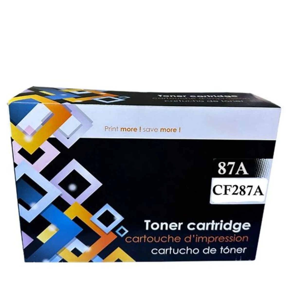 GENERICO - TONER COMPATIBLE HP 87A NEGRO CF287A