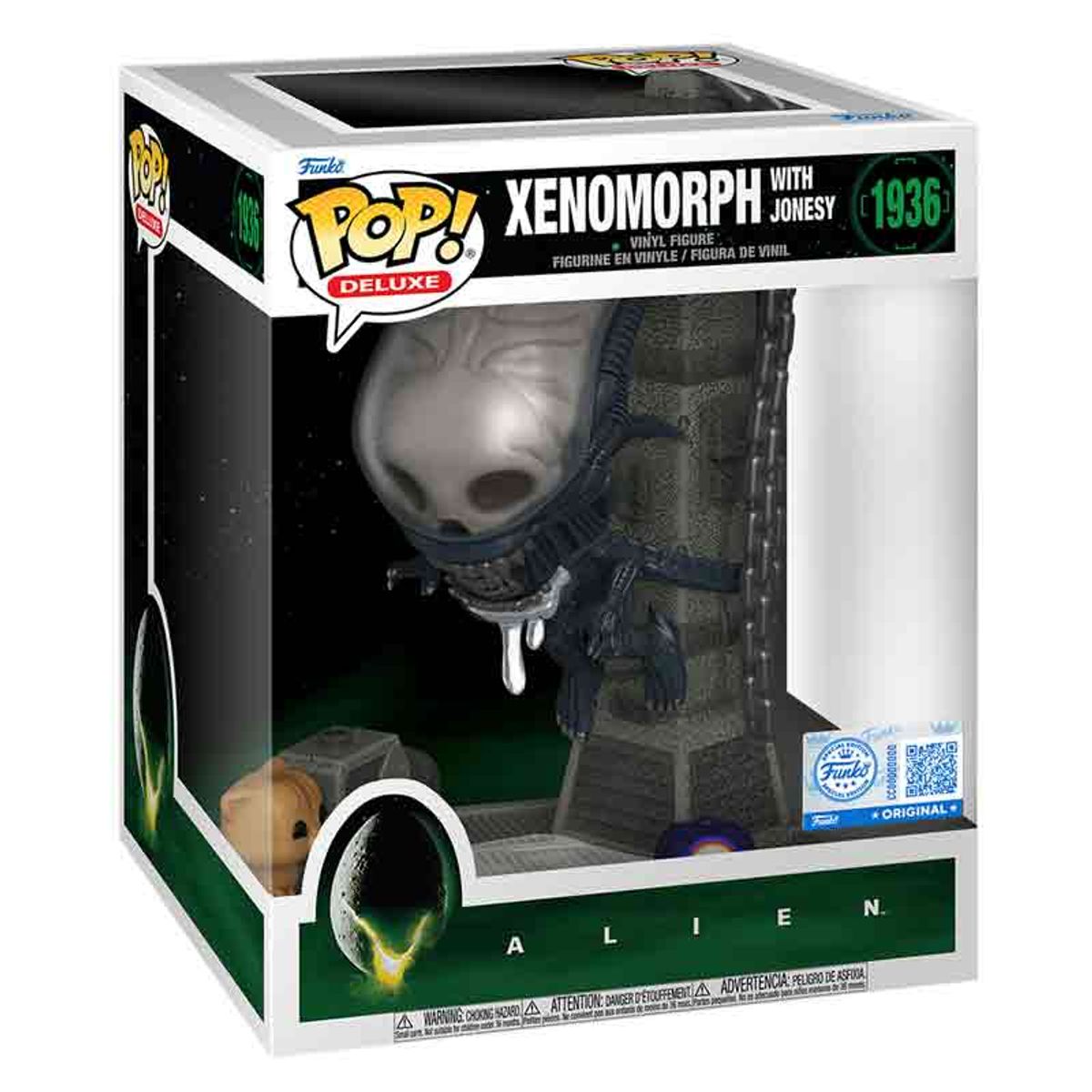 FUNKO - Funko Xenomorph with Jonesy Alien Movie Funko Deluxe Pop Exclusivo 1936 Xenomorph Alien