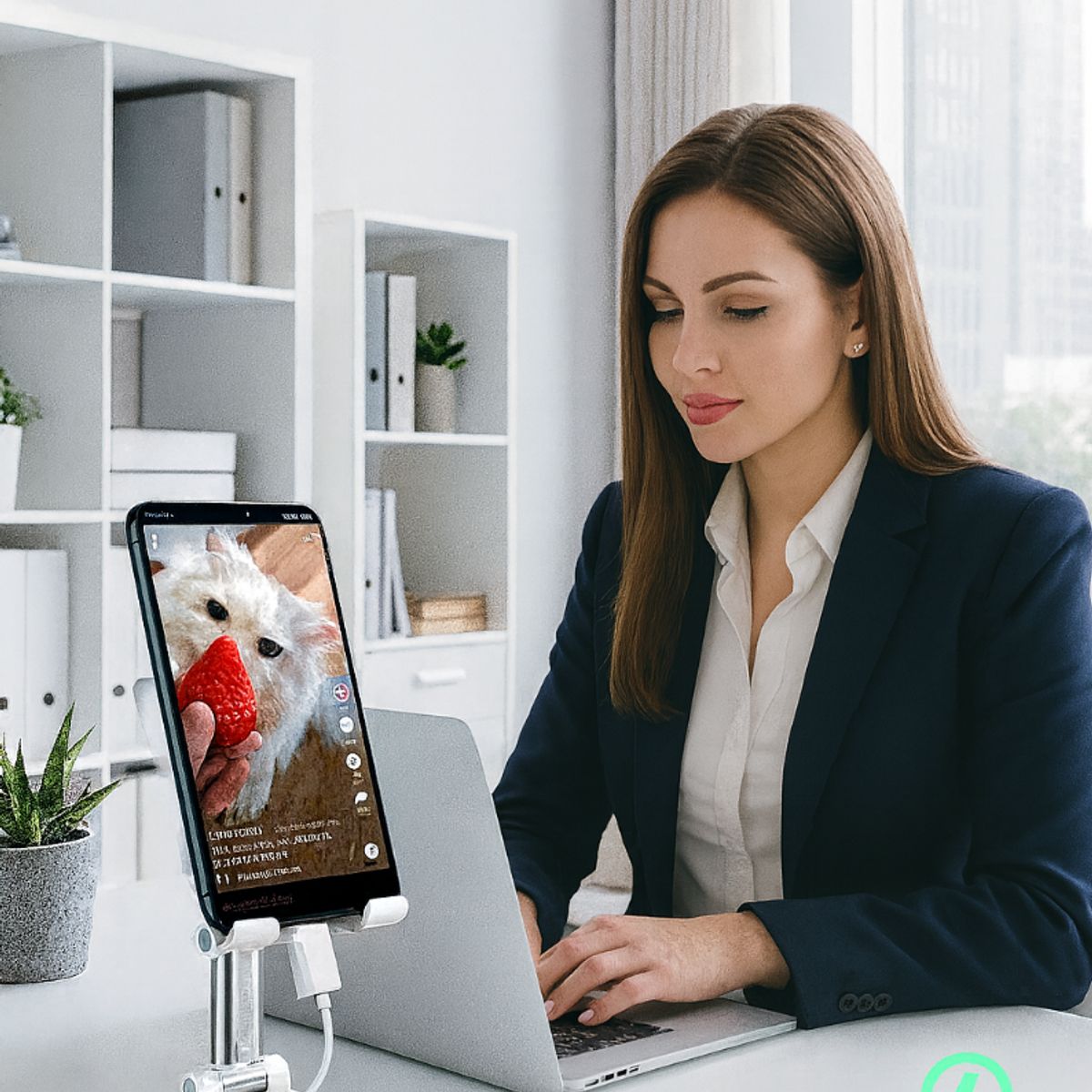 GENERICO - SOPORTE PORTA  CELULAR TELÉFONO HOLDER PLEGABLE PORTÁTIL BLANCO