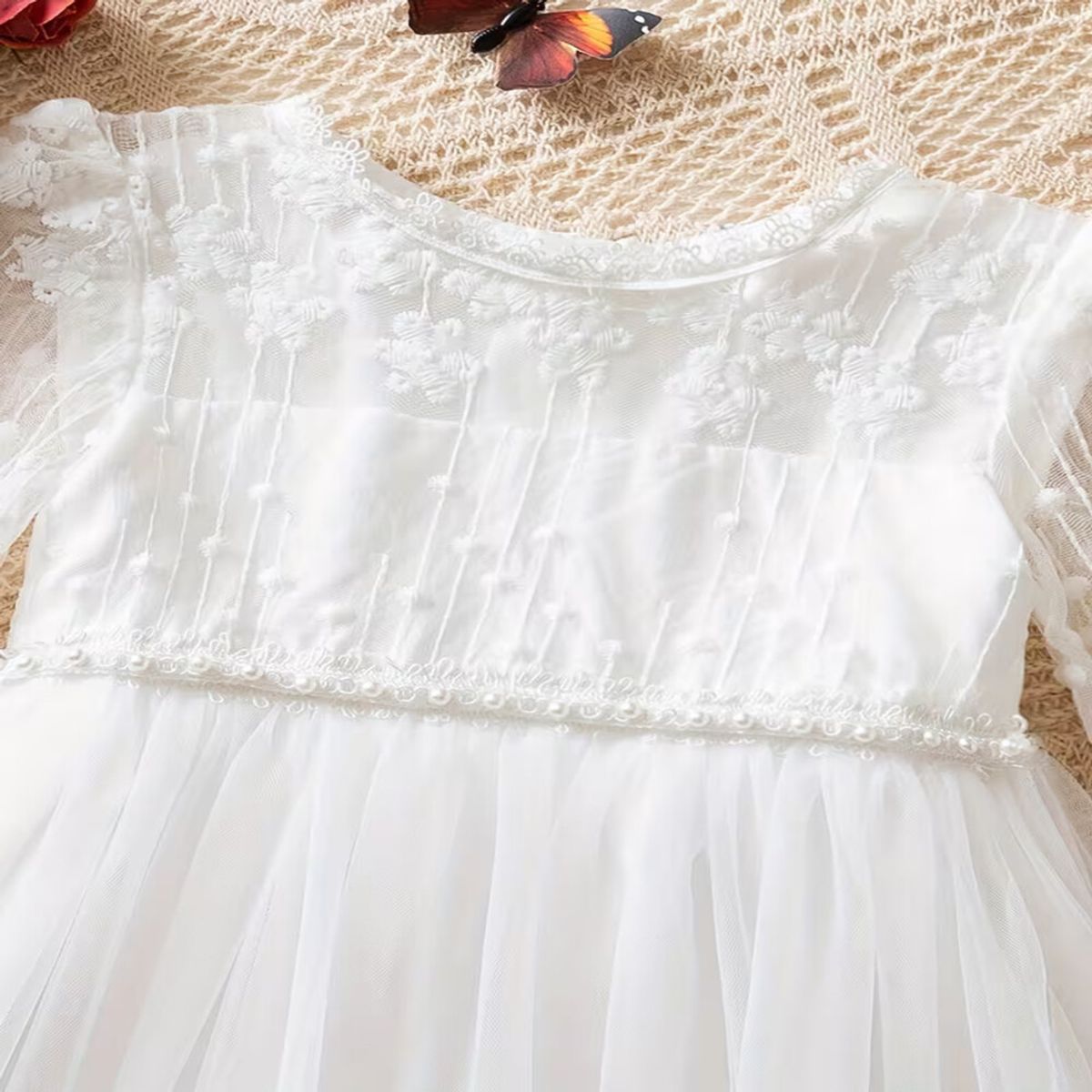 GENERICO - VESTIDO DE NIÑA  PARA BAUTIZOS