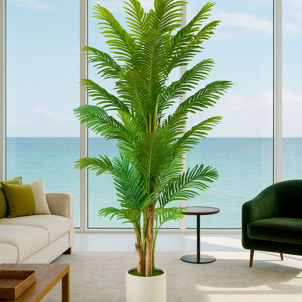 GENERICO - PLANTA TERRAZA OFICINA JARDIN SALA DECORATIVA ARTIFICIAL 200CM