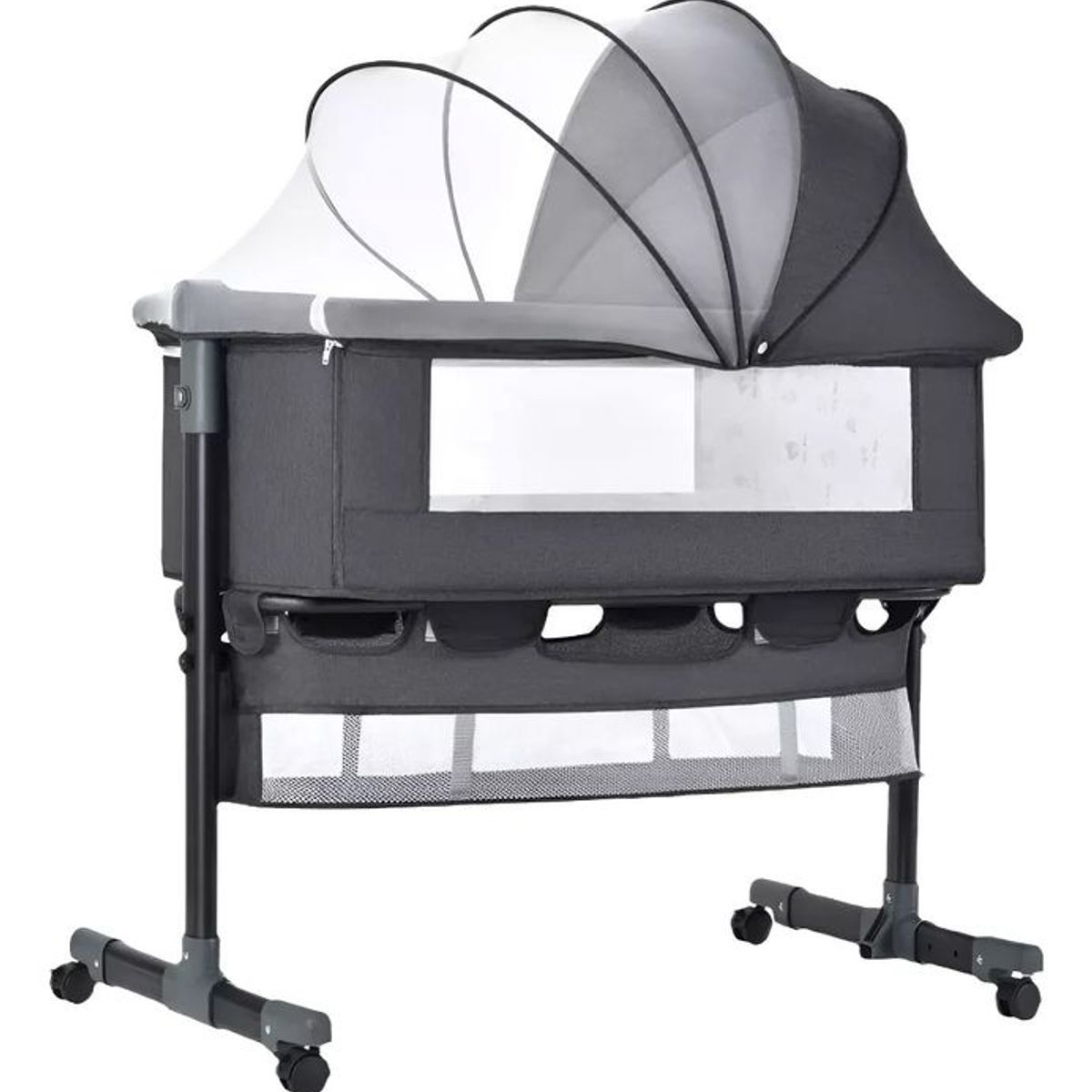 BLLOQ - Cuna Colecho Para Bebé + Cesta+ Mosquitero + Cambiador