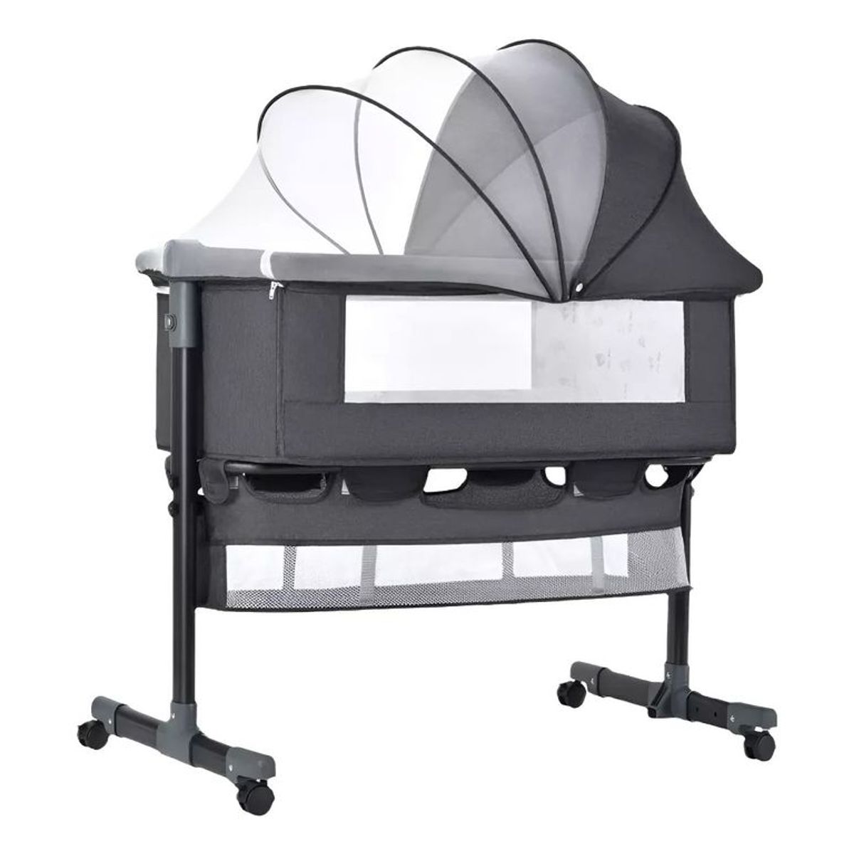 BLLOQ - Cuna Colecho Para Bebé + Cesta+ Mosquitero + Cambiador