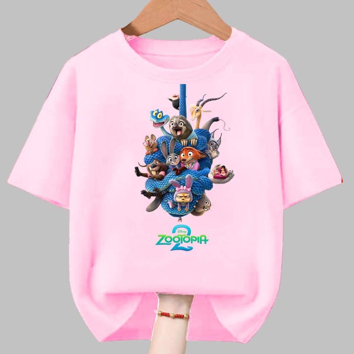 GENERICO - Polo Zootop Juddy Hoops y Nick Wilde  Algodon - Tallas 4 al XL