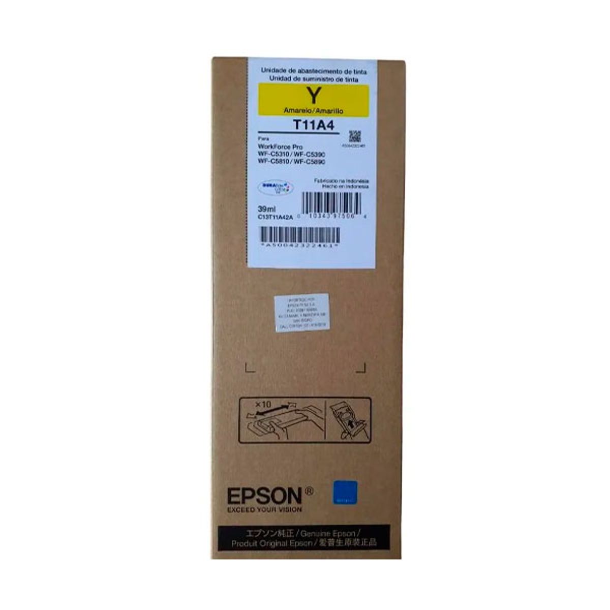 EPSON - TINTA EPSON T11A T11A420-AL YELLOW PARA WF C5810
