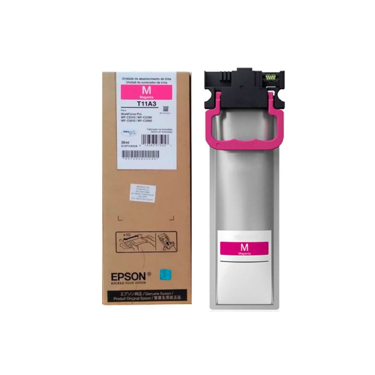 EPSON - TINTA EPSON T11A T11A320-AL MAGENTA PARA WF C5810