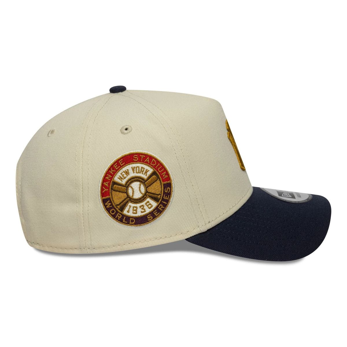 NEW ERA - Gorra New York Yankees MLB World Series Patch Cream 9FORTY A-Frame