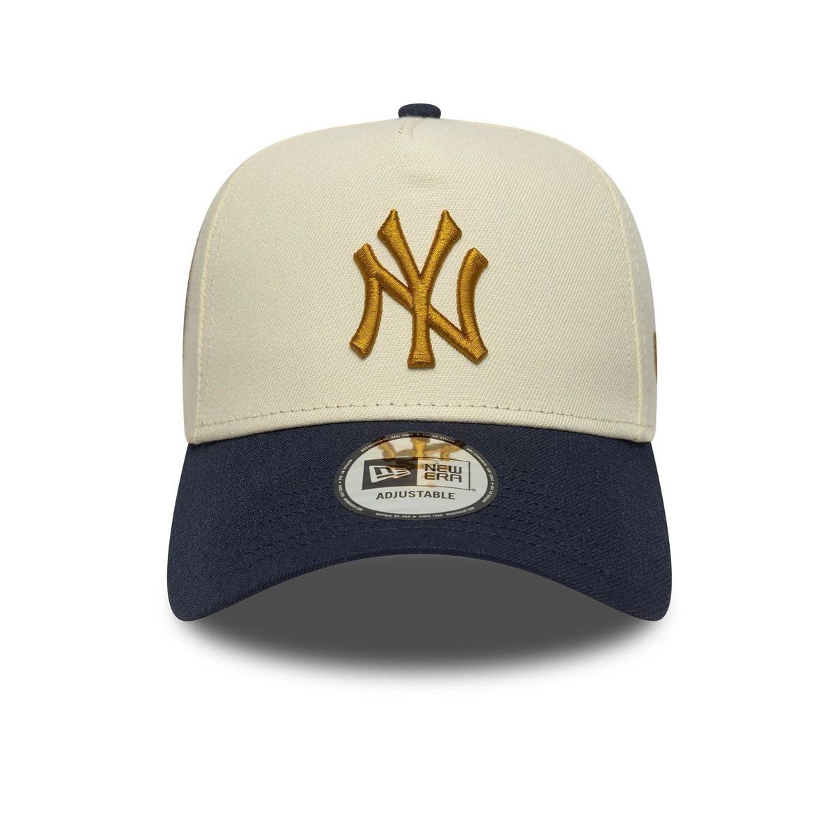 NEW ERA - Gorra New York Yankees MLB World Series Patch Cream 9FORTY A-Frame